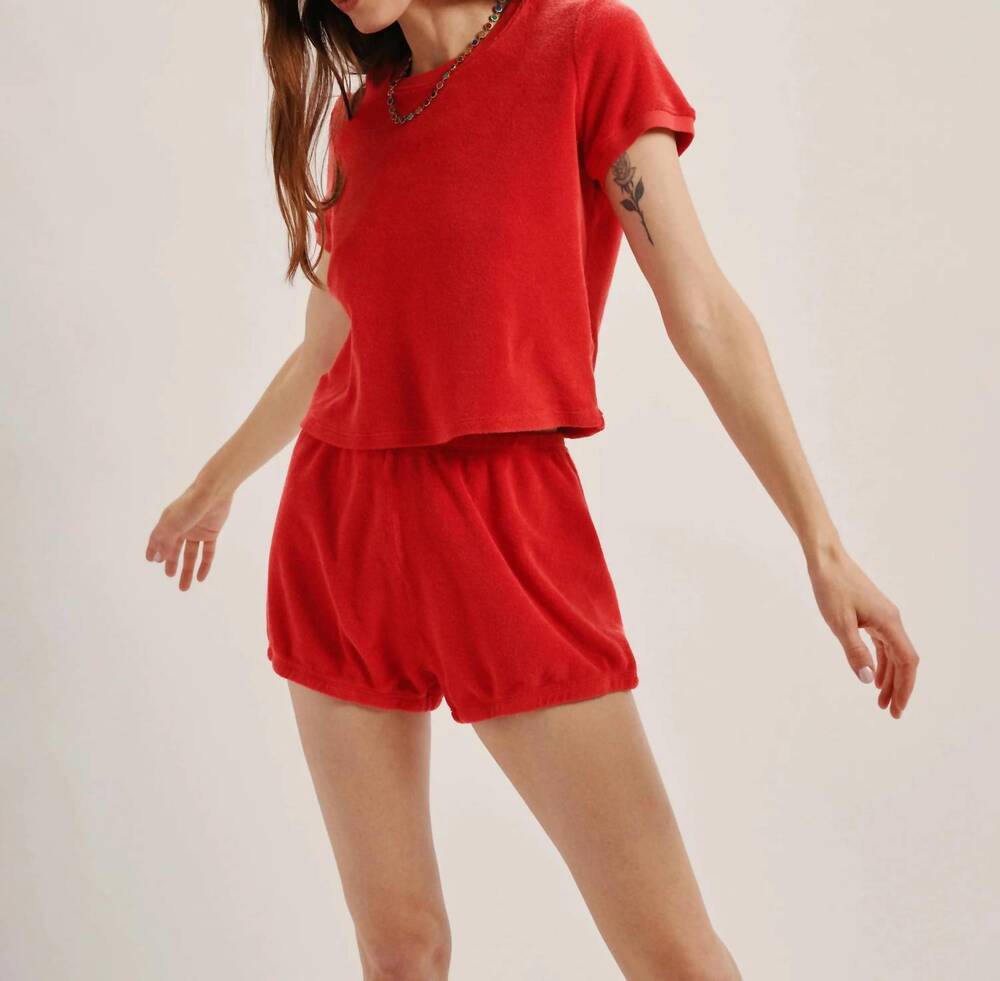 NEW SUZIE KONDI hera bloomers short in cherry